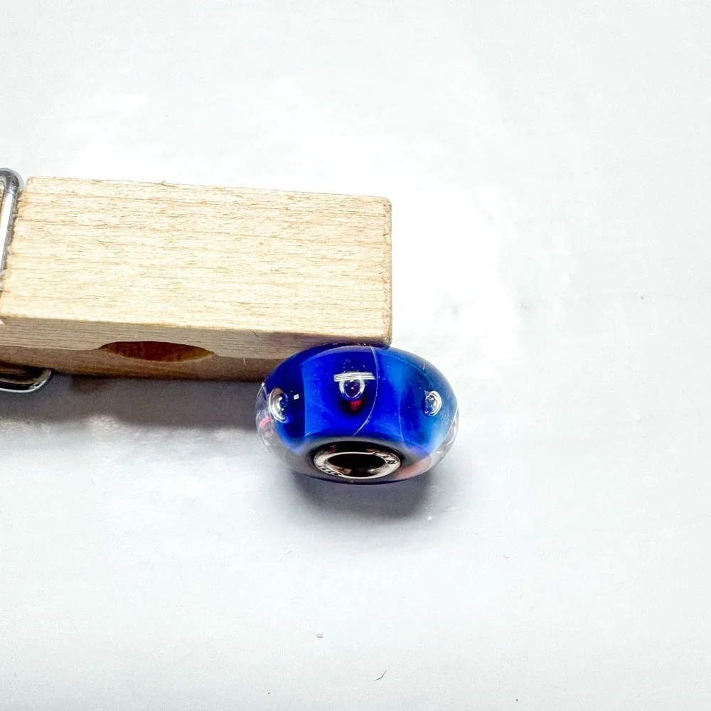 Trollbeads Retired Eye of the Cyclone Glass Bead Charm TGLBE-10143 25S‎ LAA